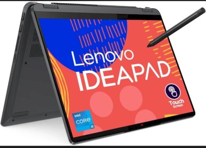 Great deal get 1 year mobile  recharge and upto 10000 cashback cost should be above 50000 Lenovo IdeaPad Flex 5 Intel Core i5-1235U 14"(35.56cm) WUXGA IPS 2-in-1 Laptop (16GB/512GB SSD/Win 11/Office 2021/Backlit KB/Fingerprint/FHD Camera/Alexa/3 month Game Pass/Storm Grey/1.5Kg),82R700JJIN