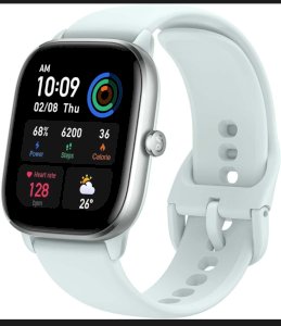Great deal collect 1500 rupees cashback on purchasing smart watch (cost should be more then 5000) Amazfit GTS 4 Mini Smart Watch, Alexa Built-in Fitness Tracker with 24H Heart Rate Blood Oxygen Monitor, 5 Satellite Positioning, 120+ Sports Modes, 5 ATM Waterproof (Mint Blue)