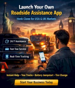 Start Your Roadside Assistance Business with a Honk Clone - Trioangle