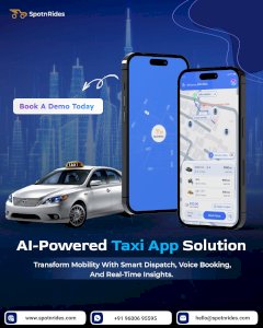 Best AI Features Taxi App Solution – Smart Ride Hailing Platform