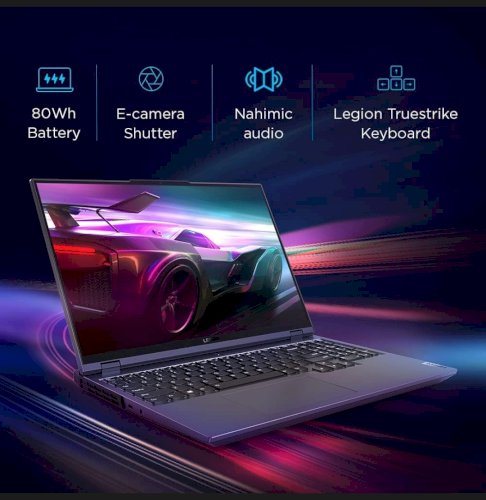 Get 1 year free internet or 1 year Netflix on purchasing Lenovo Legion 5 Pro AMD Ryzen 7 5800H 16" (40.64cm) QHD IPS 165Hz 500Nits Gaming Laptop (32GB/1TB SSD/Win 11/Office 2021/NVIDIA RTX 3070 8GB/Alexa/3 Month Game Pass/Storm Grey/2.45Kg), 82JQ011EIN