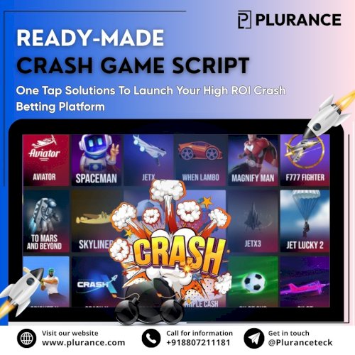 Start a Thrilling Crash Betting Gaming Platform with Plurance’s Ready-Made Script