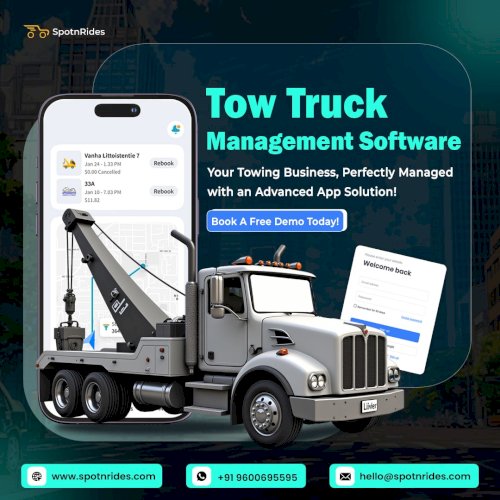 Uber-Like Tow Truck App – Powered by SpotnRides