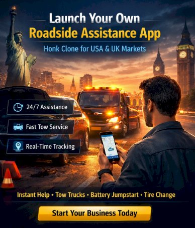 Start Your Roadside Assistance Business with a Honk Clone - Trioangle